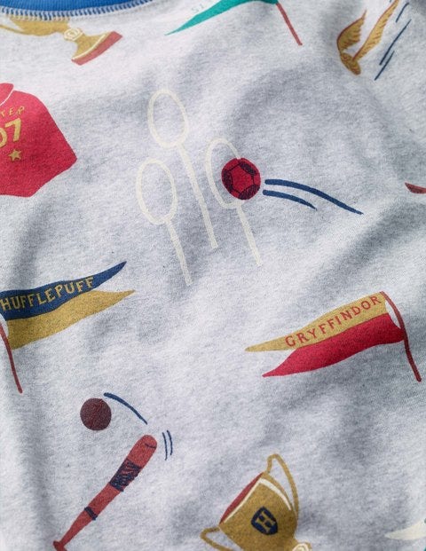 Harry Potter Long John Pajamas - Multi Quidditch Harry Potter Long John Pajamas - Multi Quidditch
