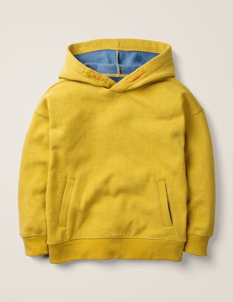 Drop Shoulder Hoodie - Spicy Mustard Yellow Marl Drop Shoulder Hoodie - Spicy Mustard Yellow Marl