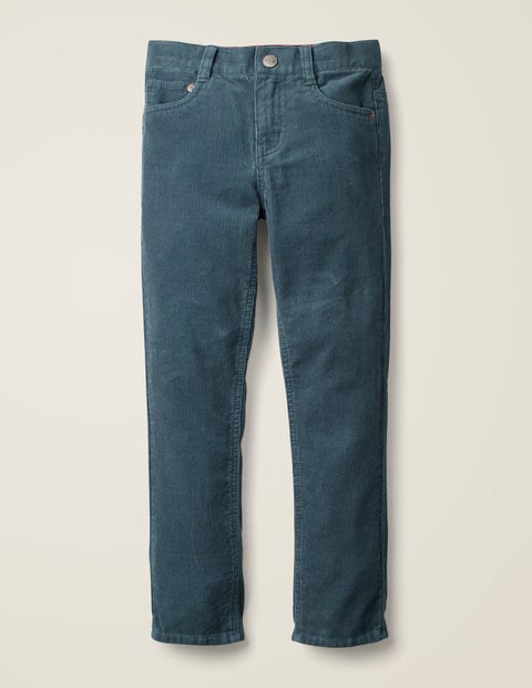 Slim Cord Jeans - Petrol Blue Cord Slim Cord Jeans - Petrol Blue Cord