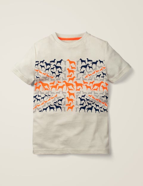 Union Jack T-Shirt - Ivory Dogs Union Jack T-Shirt - Ivory Dogs