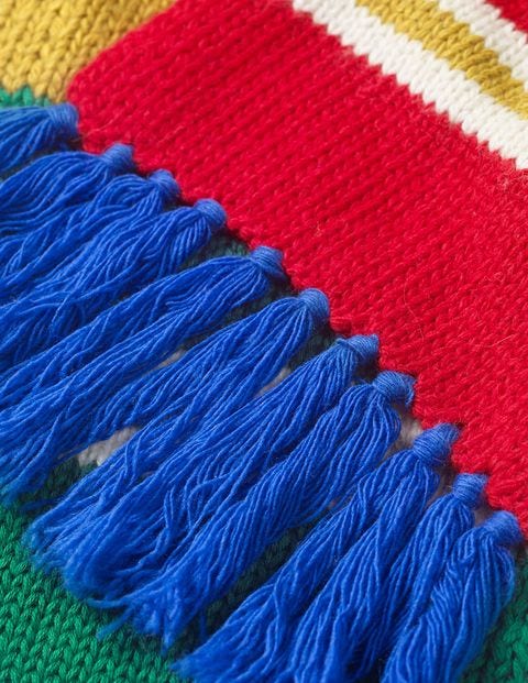 Hogwarts Houses Scarf - Multi Stripe