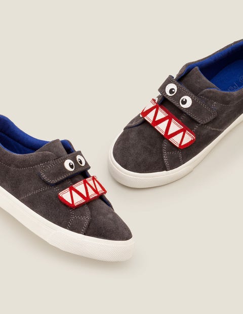 Suede Low Tops - Night Owl Grey Suede Low Tops - Night Owl Grey