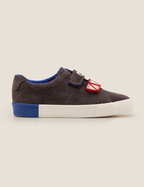 Suede Low Tops - Night Owl Grey Suede Low Tops - Night Owl Grey