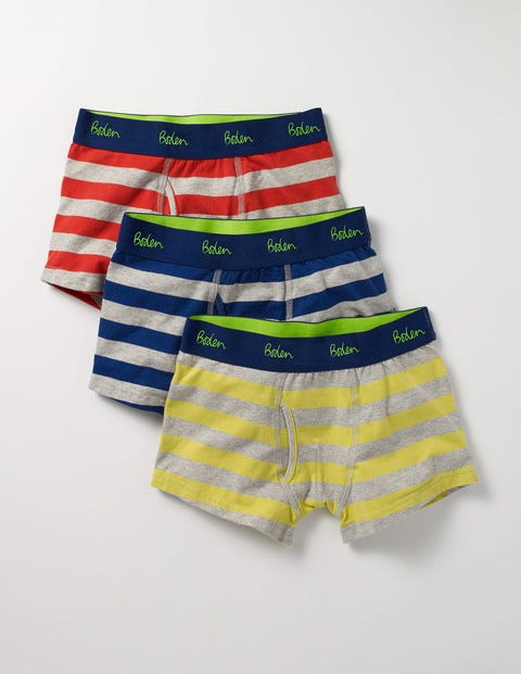 3 Pack Jersey Boxers - Multi Stripes 3 Pack Jersey Boxers - Multi Stripes