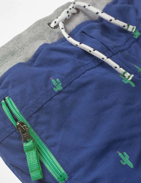 Short D'aventurier - Cactus bleu vague Short D'aventurier - Cactus bleu vague