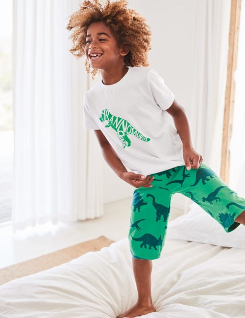 Graphic Pyjamas - Astro Green Dinosaur Graphic Pyjamas - Astro Green Dinosaur