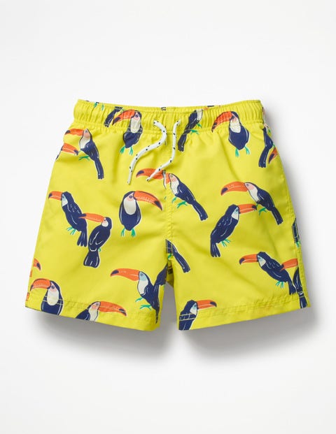 Bathers - Pop Yellow Tropical Toucans Bathers - Pop Yellow Tropical Toucans