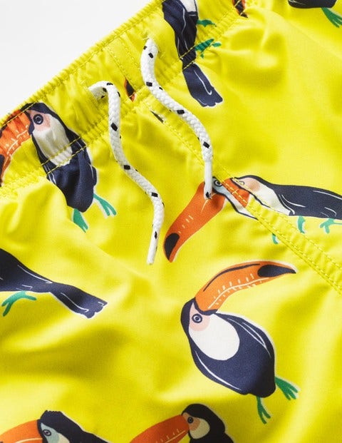 Bathers - Pop Yellow Tropical Toucans Bathers - Pop Yellow Tropical Toucans
