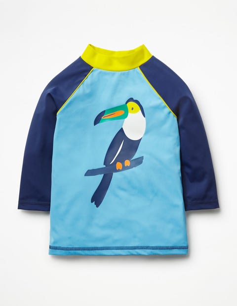 Top De Plage Avec Logo - Toucan bleu nuageux Top De Plage Avec Logo - Toucan bleu nuageux