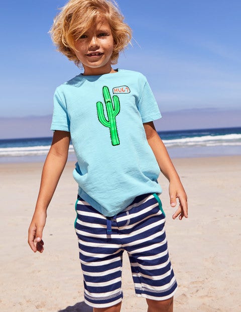 Animal Graphic T-Shirt - Blue Quartz Cactus Animal Graphic T-Shirt - Blue Quartz Cactus