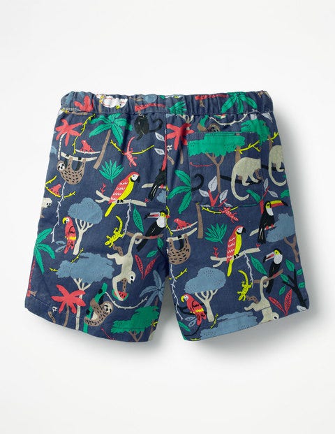 Shorts Mit Tunnelzug - Bunt, Baumwipfel Shorts Mit Tunnelzug - Bunt, Baumwipfel