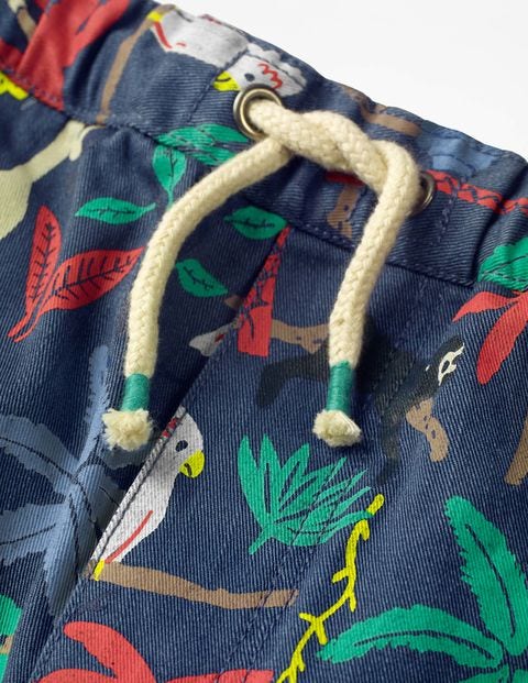 Shorts Mit Tunnelzug - Bunt, Baumwipfel Shorts Mit Tunnelzug - Bunt, Baumwipfel