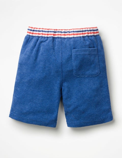 Towelling Sweatshorts - Duke Blue Jaspe Towelling Sweatshorts - Duke Blue Jaspe