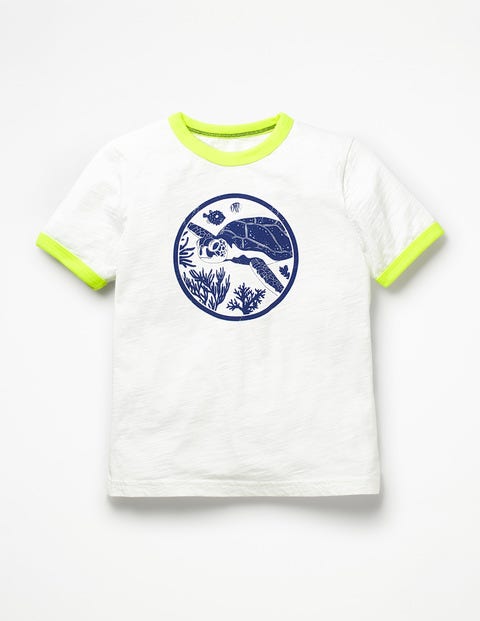 Exotic Animal T-Shirt - White Protect The Oceans Exotic Animal T-Shirt - White Protect The Oceans