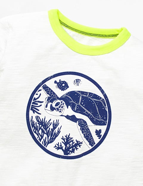 Exotic Animal T-Shirt - White Protect The Oceans Exotic Animal T-Shirt - White Protect The Oceans