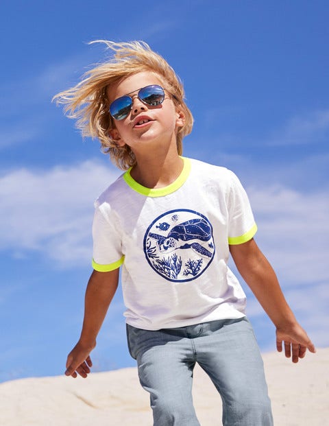 Exotic Animal T-Shirt - White Protect The Oceans Exotic Animal T-Shirt - White Protect The Oceans