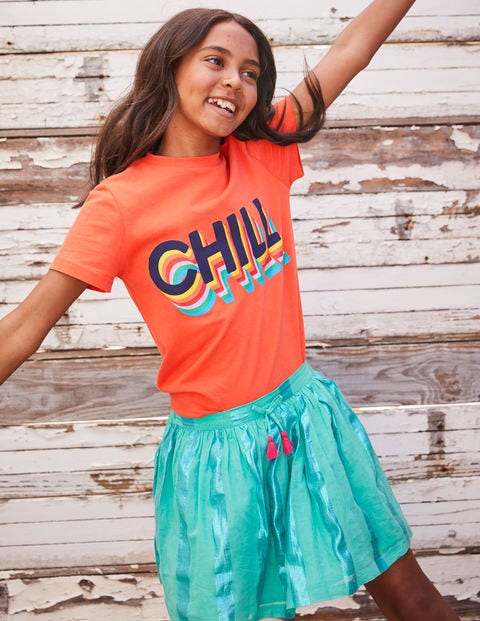 Cool Graphic T-Shirt - Tropical Orange Chill Cool Graphic T-Shirt - Tropical Orange Chill