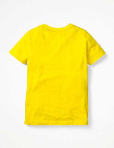 Sequin Animal T-Shirt - Sunshine Yellow Sequin Shark Sequin Animal T-Shirt - Sunshine Yellow Sequin Shark