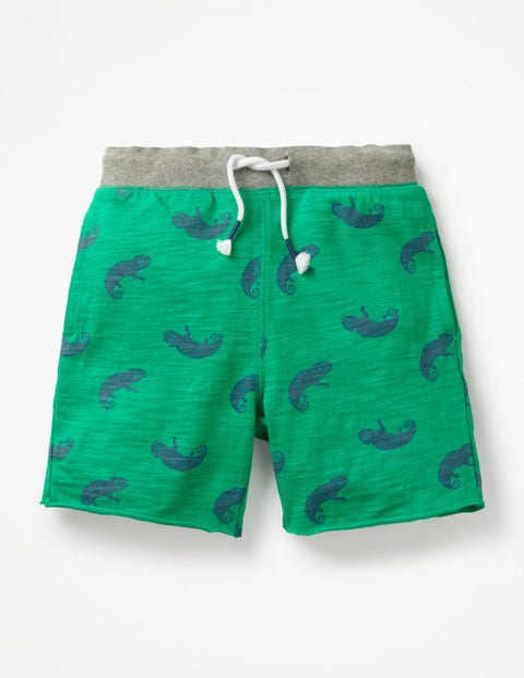 Slub Jersey Shorts - Astro Green Chameleon Slub Jersey Shorts - Astro Green Chameleon