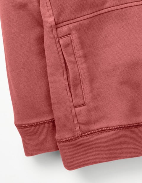 Garment-Dyed Hoodie - Washed Berry Pink Garment-Dyed Hoodie - Washed Berry Pink
