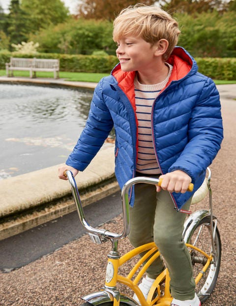 Water Resistant Puffer Jacket - Duke Blue Water Resistant Puffer Jacket - Duke Blue