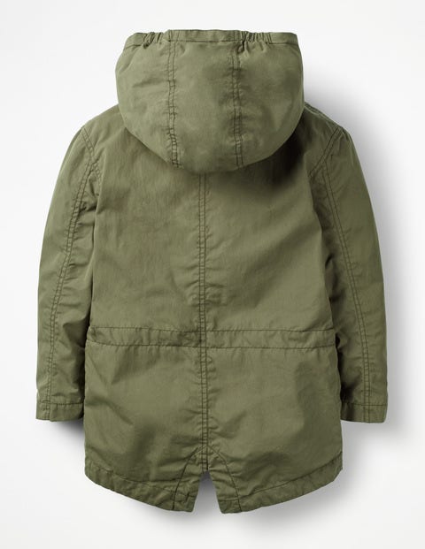 Lightweight Parka - Army Green Lightweight Parka - Army Green