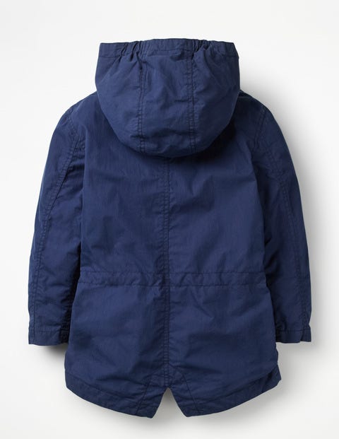 Lightweight Parka - College Blue Lightweight Parka - College Blue