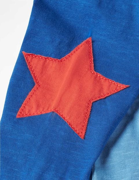 Superstar Raglan T-Shirt - Lake Blue/Duke Blue Star Superstar Raglan T-Shirt - Lake Blue/Duke Blue Star