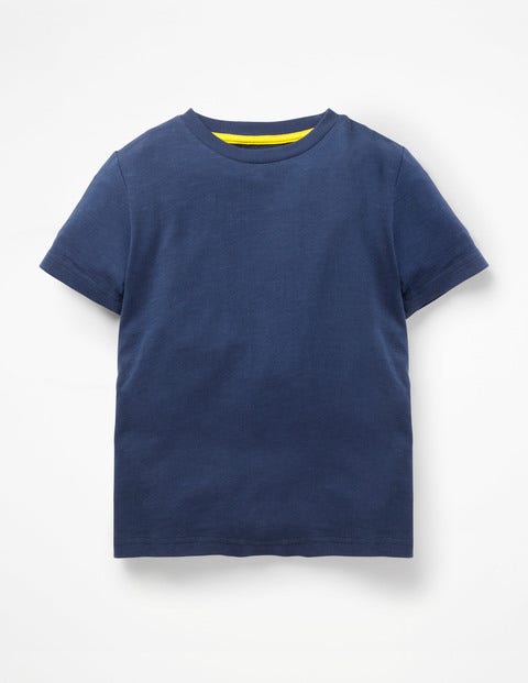 Slub Washed T-Shirt - College Blue Slub Washed T-Shirt - College Blue
