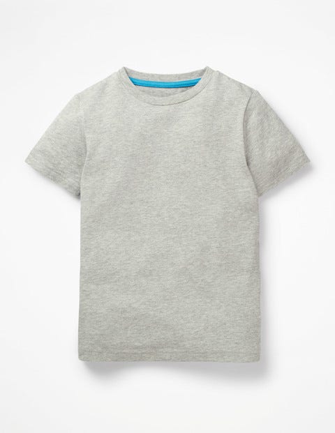 Slub Washed T-Shirt - Grey Marl Slub Washed T-Shirt - Grey Marl