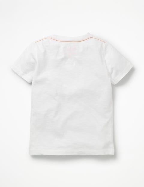 Slub Washed T-Shirt - White Slub Washed T-Shirt - White
