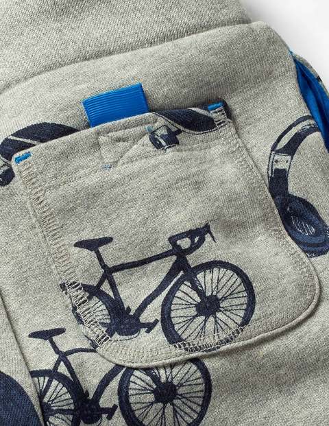 Printed Joggers - Grey Marl Day Out Printed Joggers - Grey Marl Day Out