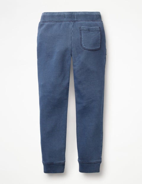 Garment-Dyed Joggers - College Blue Garment-Dyed Joggers - College Blue