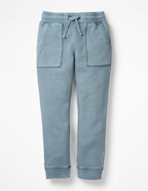 Garment-Dyed Joggers - Tin Blue Garment-Dyed Joggers - Tin Blue