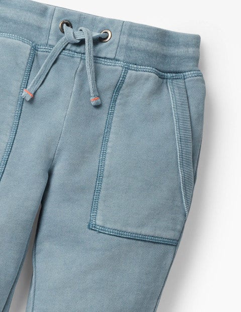 Garment-Dyed Joggers - Tin Blue Garment-Dyed Joggers - Tin Blue