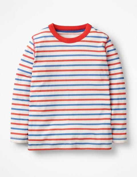 Supersoft T-Shirt - Ecru/Beam Red/Duke Blue Supersoft T-Shirt - Ecru/Beam Red/Duke Blue