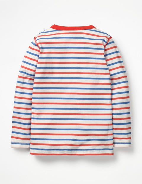 Supersoft T-Shirt - Ecru/Beam Red/Duke Blue Supersoft T-Shirt - Ecru/Beam Red/Duke Blue