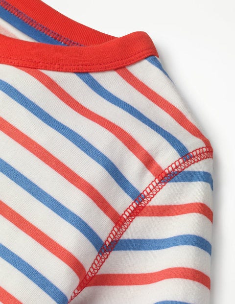 Supersoft T-Shirt - Ecru/Beam Red/Duke Blue Supersoft T-Shirt - Ecru/Beam Red/Duke Blue