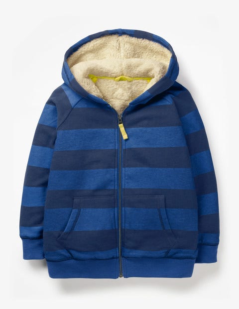 Shaggy Zip-Up Hoodie - Duke Blue/College Blue Shaggy Zip-Up Hoodie - Duke Blue/College Blue