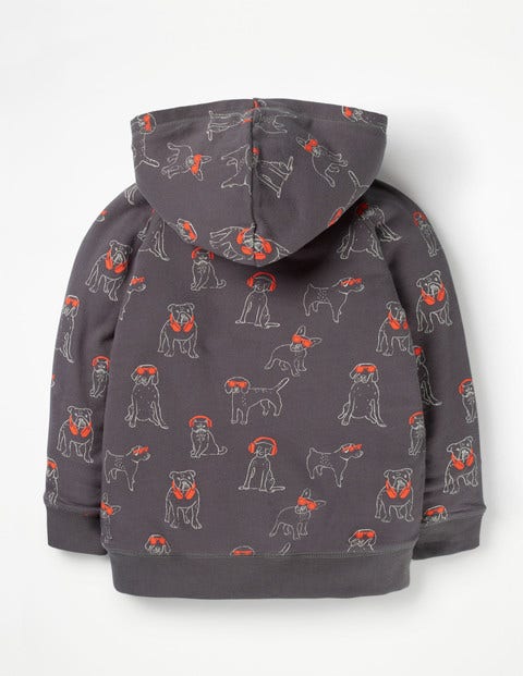 Shaggy Zip-Up Hoodie - Pewter Grey DJ Dogs Shaggy Zip-Up Hoodie - Pewter Grey DJ Dogs