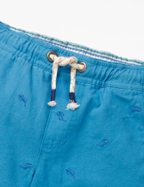 Pull-On Cargo Shorts - Caspian Blue Sunglasses Pull-On Cargo Shorts - Caspian Blue Sunglasses