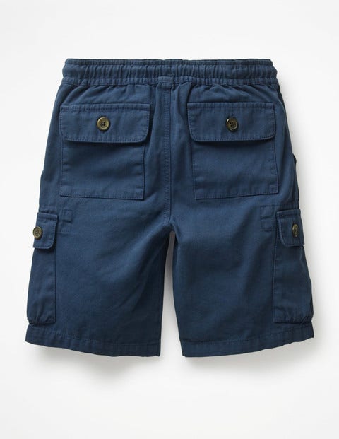 Cargo-Shorts Zum Hineinschlüpfen - Dunkelblau Cargo-Shorts Zum Hineinschlüpfen - Dunkelblau