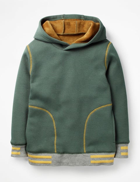 Cosy Popover Hoodie - Rosemary Green Cosy Popover Hoodie - Rosemary Green