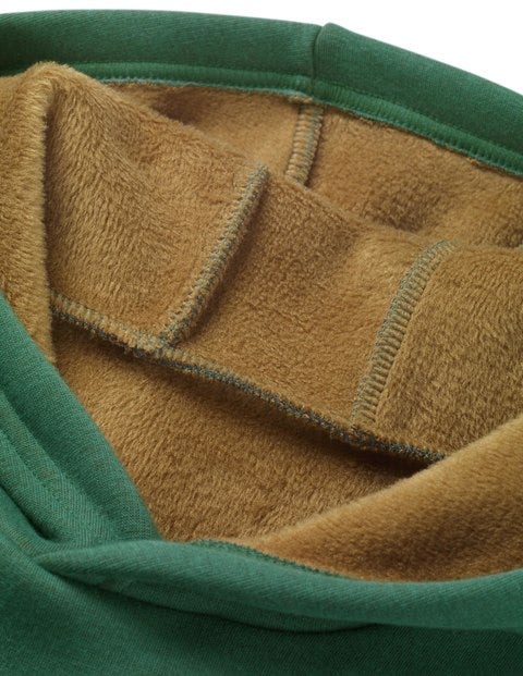 Cosy Popover Hoodie - Rosemary Green Cosy Popover Hoodie - Rosemary Green