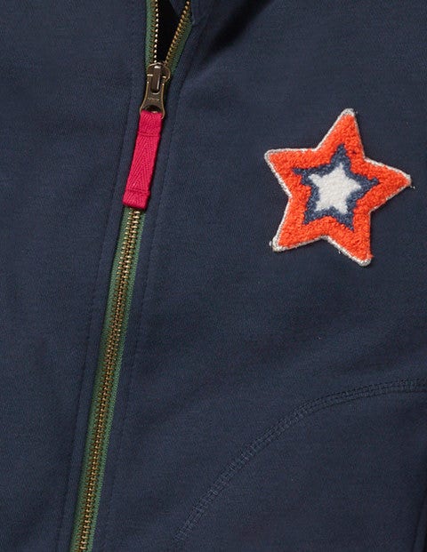 Blouson À Capuche - Bleu universitaire Blouson À Capuche - Bleu universitaire