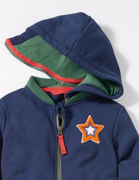Blouson À Capuche - Bleu universitaire Blouson À Capuche - Bleu universitaire