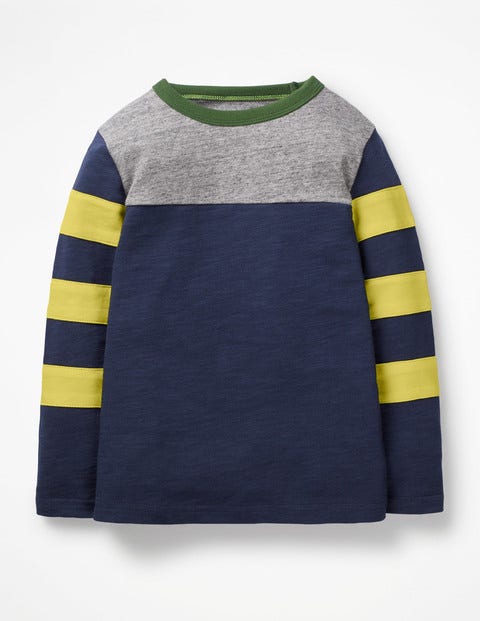 Sporty Colourblock T-Shirt - Lagoon Blue Sporty Colourblock T-Shirt - Lagoon Blue