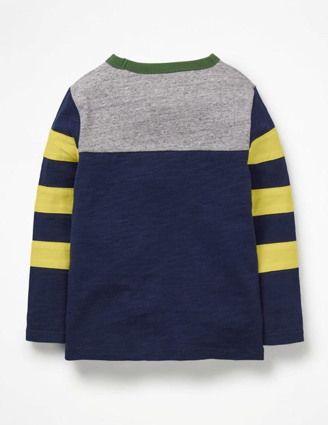 Sporty Colourblock T-Shirt - Lagoon Blue Sporty Colourblock T-Shirt - Lagoon Blue