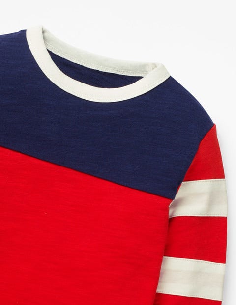 Sporty Colourblock T-Shirt - Beam Red Sporty Colourblock T-Shirt - Beam Red