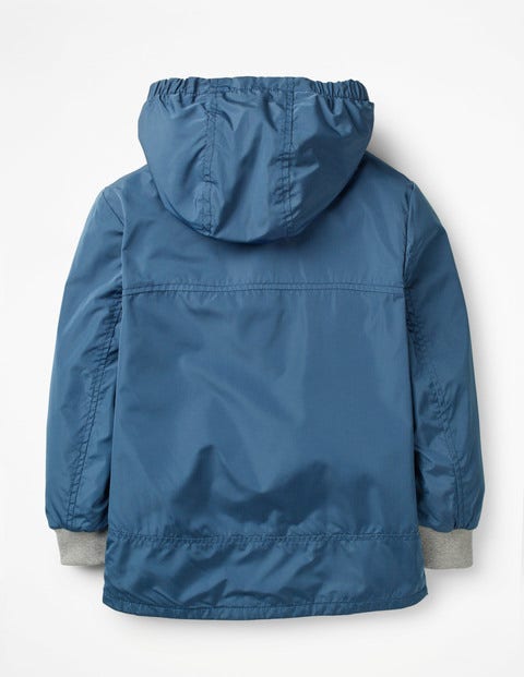 Shower Resistant Anorak - Lagoon Blue Shower Resistant Anorak - Lagoon Blue